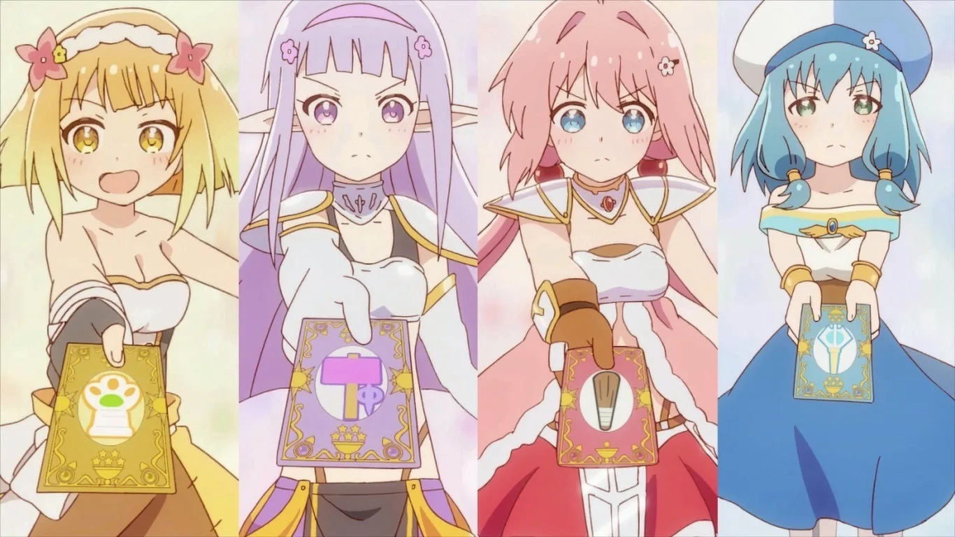 Endro~! Main characters