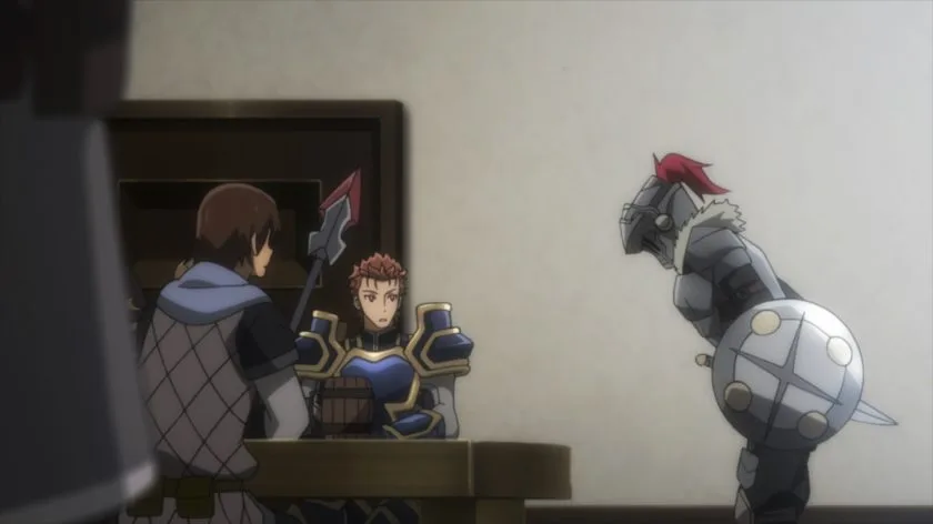 Goblin Slayer bowing