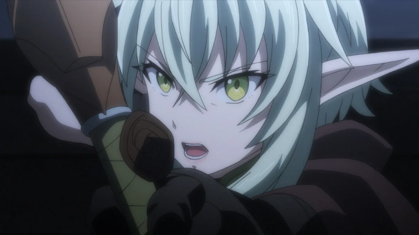 Goblin Slayer elf with bow