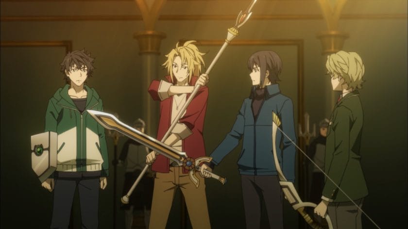 The Rising of the Shield Hero the 4 heroes