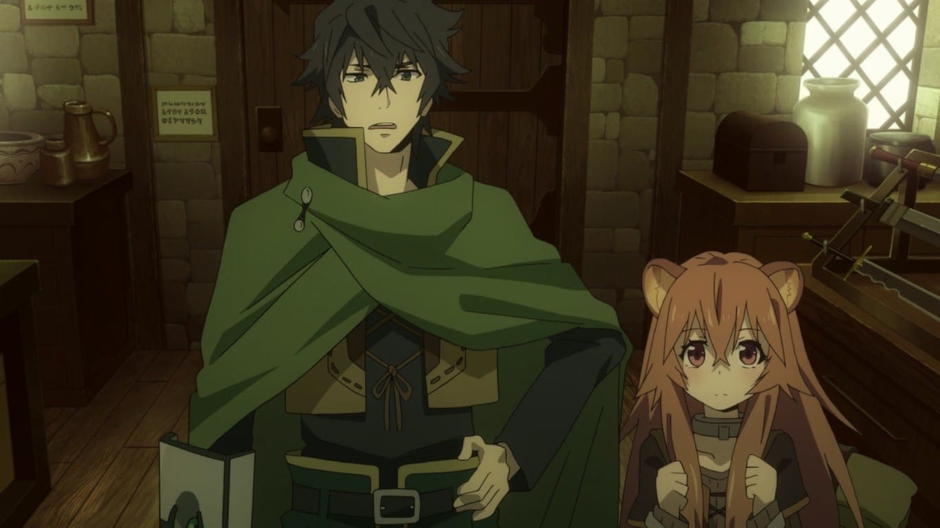 The Rising of the Shield Hero Raphtalia and Naofumi cute