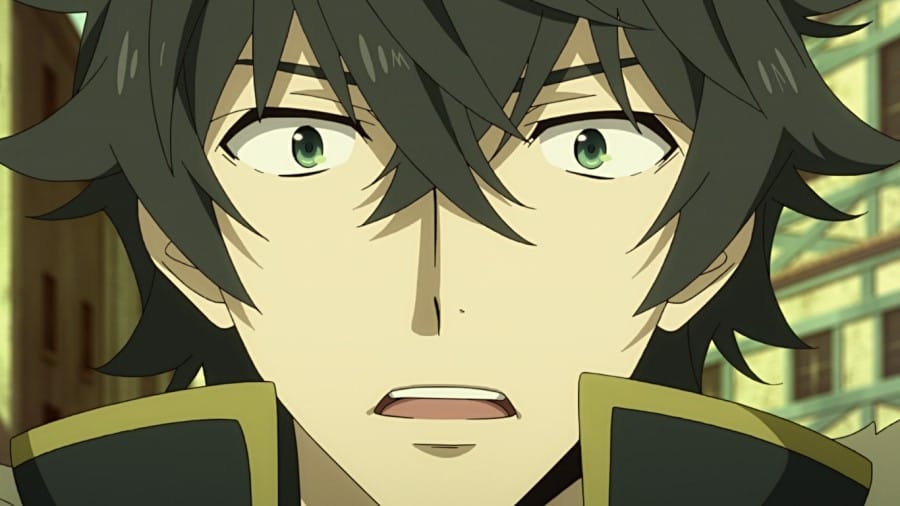 The Rising of The Shield Hero Naofumi surprised