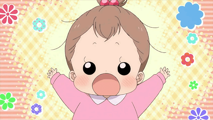 Anime baby cute