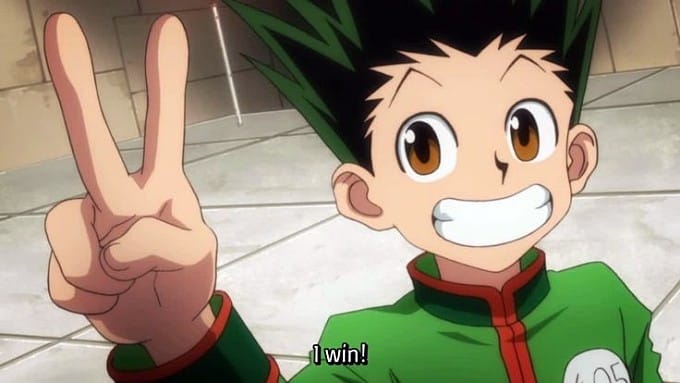 Gon Anime win