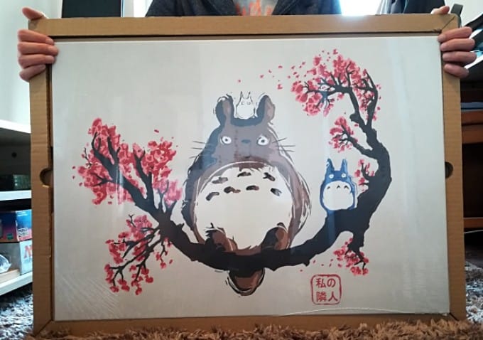 Displate Totoro Protection