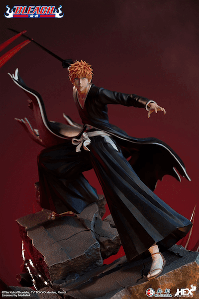 HEX Collectibles Ichigo Elite Dynamic Statue low angle